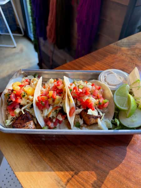 Salmon Tacos