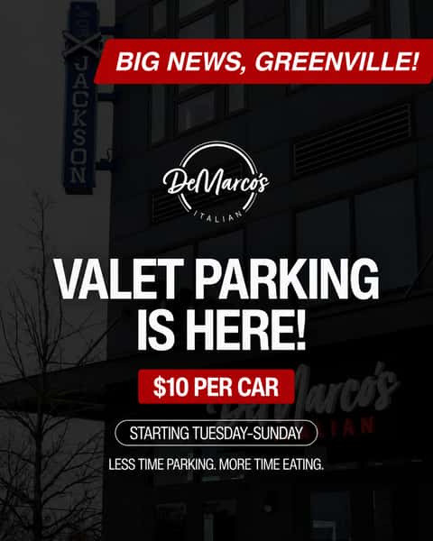 Valet with $10 Per Car