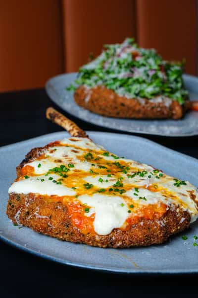 Veal Chop "Vodka" Parmigiana