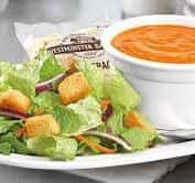 Bowl of Soup & Garden Salad
