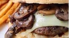 Swiss & Mushroom Burger