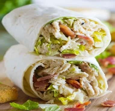 Crispy Chicken Bacon Ranch Wrap