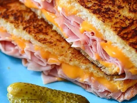 Grilled Ham & Cheese Sandwich