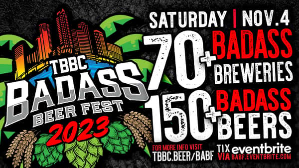 BadAss Beer Fest Tampa Bay Brewing Company Crafted for the Florida