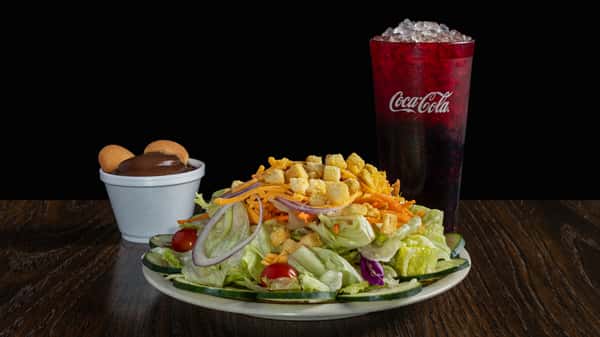 Salad & Fountain Drink Special