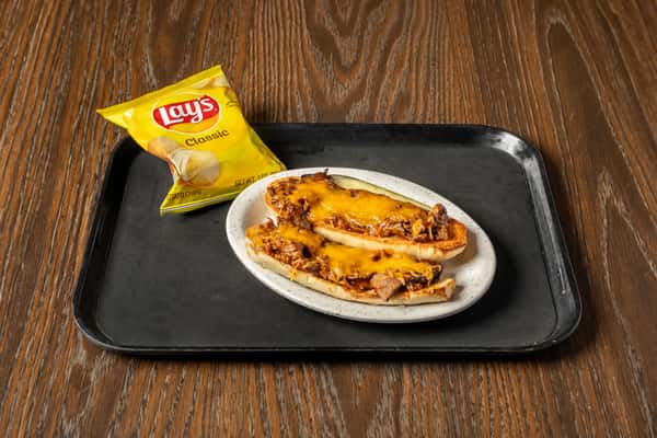 Bar-B-Q Beef with Cheddar