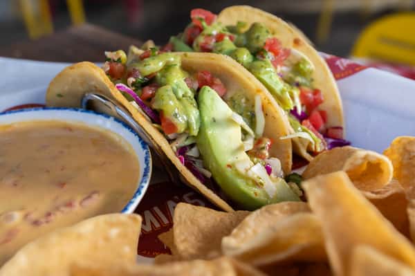 Vegetarian Avocado Tacos
