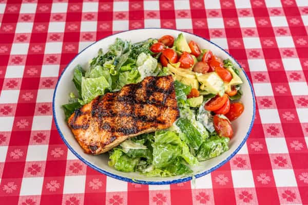 Green Goddess with Salmon