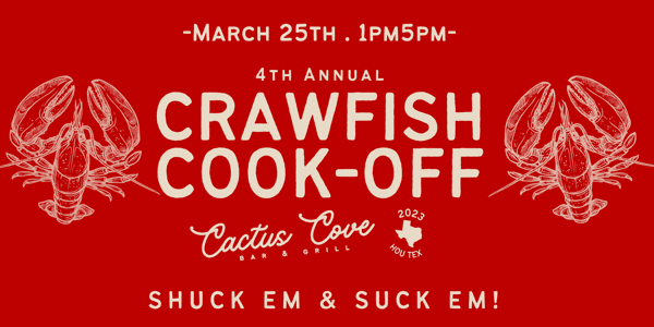 4th Annual Crawfish CookOff Cedar Creek Bar & Grill Bar & Grill in