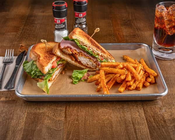 Fried Green Tomato BLT w/side