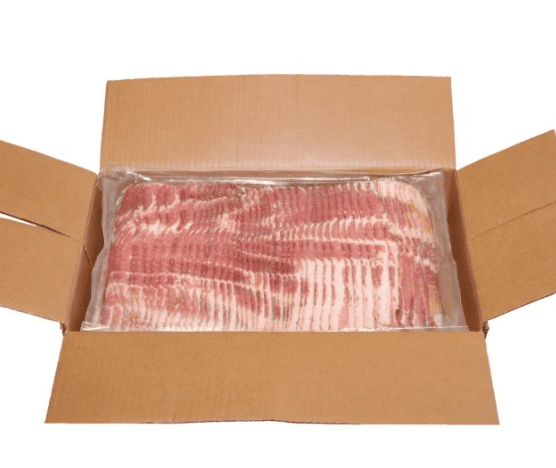 DAILY'S PREMIUM BACON, 10-12 COUNT (SLICES/LB) SHINGLE HARDWOOD SMOKED HONEY CURED RAW 