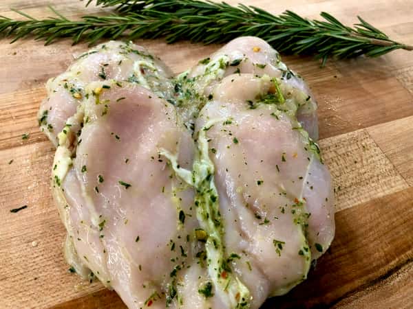 Herb Marinated All Natrual 8oz Chicken Cutlet (2)