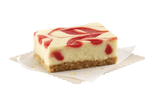 Unsliced Strawberry Cheesecake Swirl