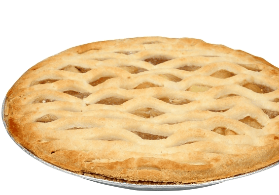 Whole Devonshire Apple (latticed) Pie