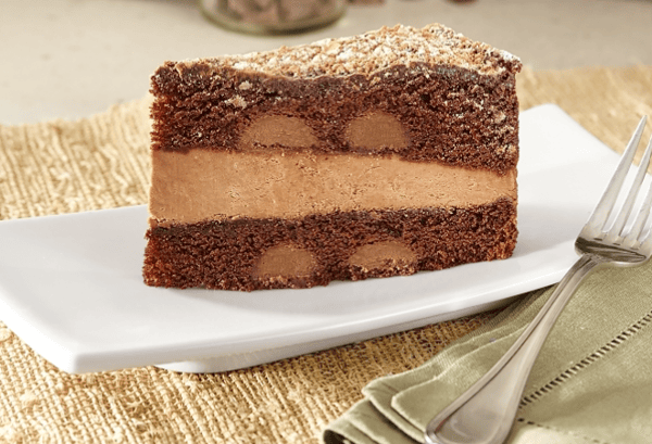 2 Layer "Dusted" Chocolate Cake