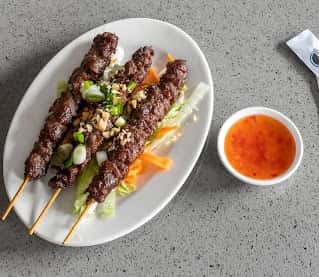 (3) Satay Beef Skewers (3 Skewers)