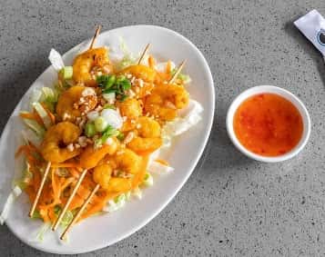(9) Grilled Shrimp Skewers (3 Skewers)