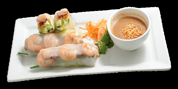 (2) Fresh Salad Rolls (2 Rolls)