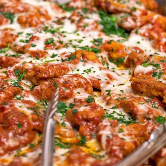 pasta with red sauce