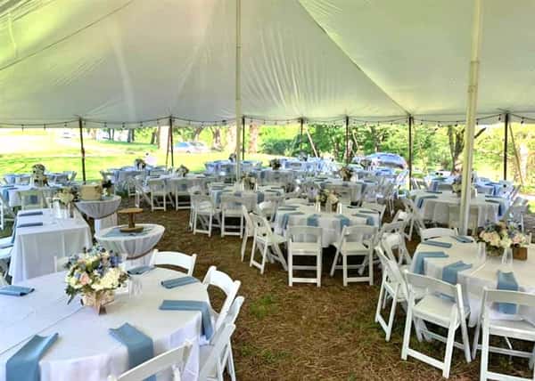 catering table decor