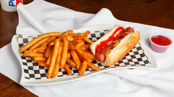 All beef Hot Dog