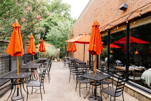 patio before service