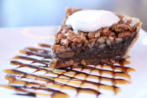 Southern Comfort Pecan Pie with Chantilly Cream