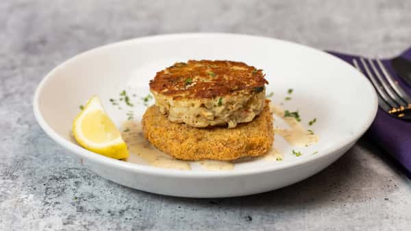 Lump Crab Cakes - One Cake