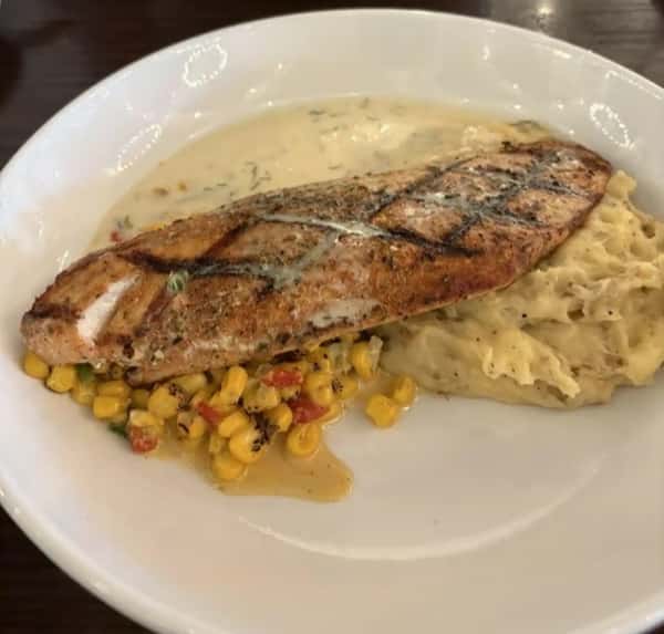 Plain Redfish Blackened