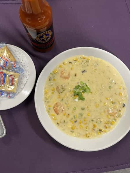 Shrimp & Corn Soup - Bowl