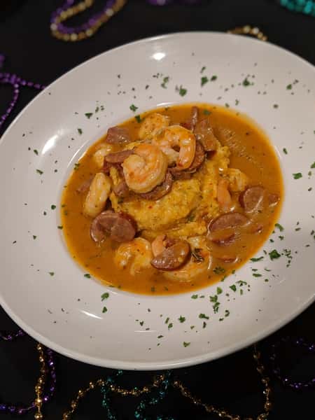 Shrimp, Andouille & Grits