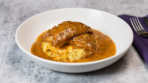 Fried Redfish & Grits - L