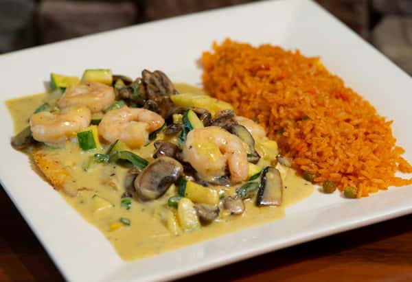 Tilapia and Shrimp* Main Mesquite Mexican Grill Mexican