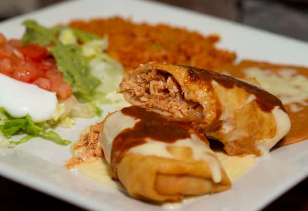 Shredded Chicken Enchilada