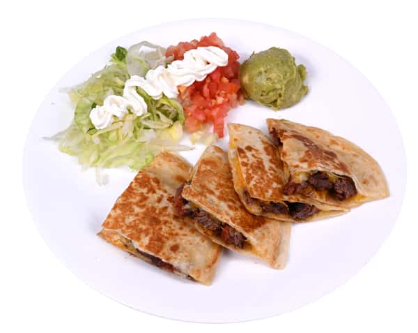 Beef fajita quesadilla