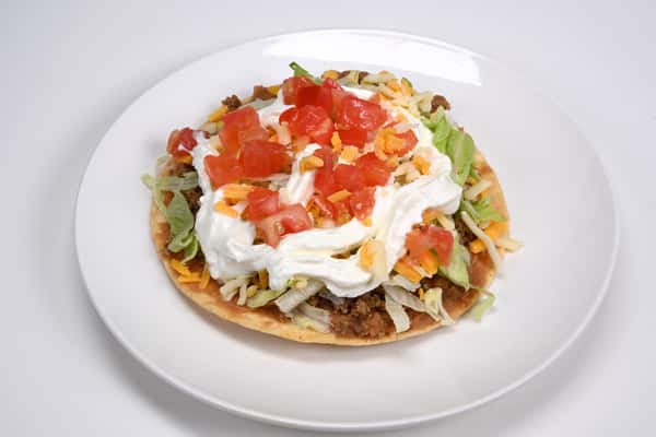 Tostada de beef