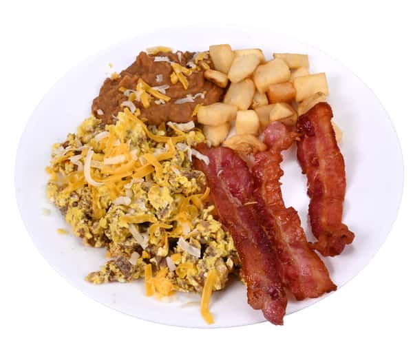 Breakfast plate