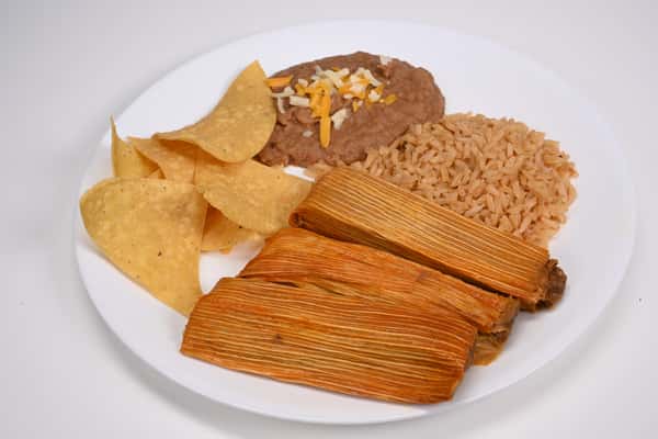 Tamalaes plate
