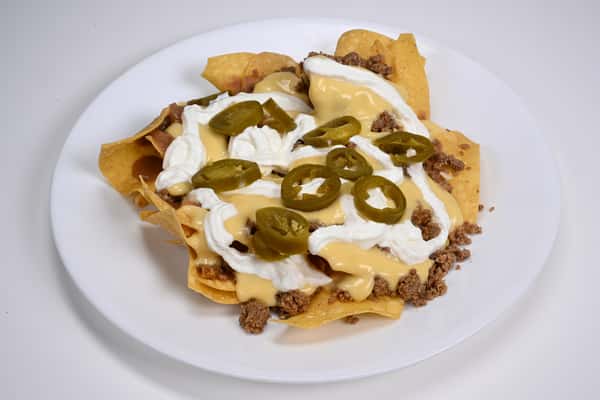 nachos queso crema