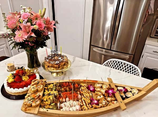 birthday/ anniversary catering
