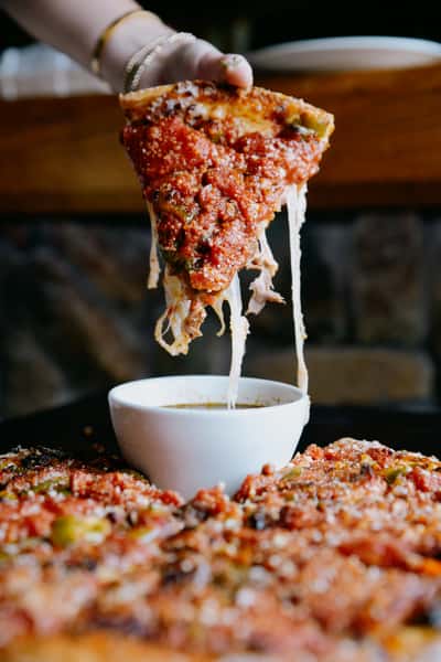 Chicago Style Deep Dish at Moretti's Restaurants