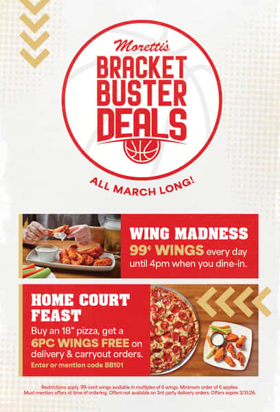 March Madness at Moretti's