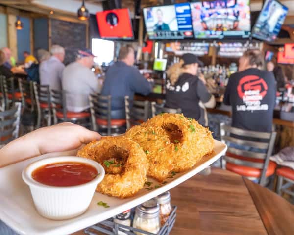 Onion Rings at Morettis
