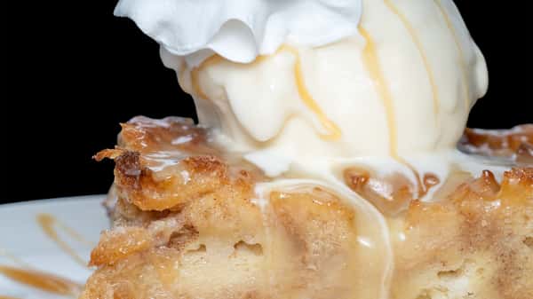 White Chocolate Bread Pudding
