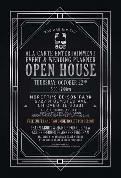 Event Planner Open House