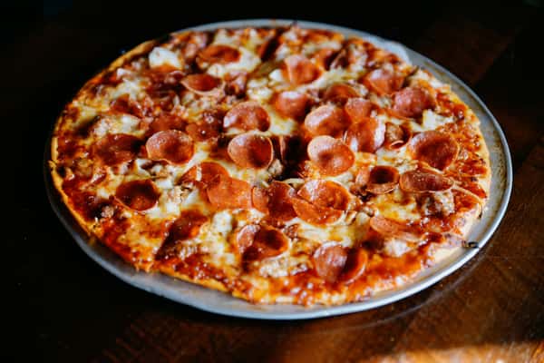 Pizza from Moretti's