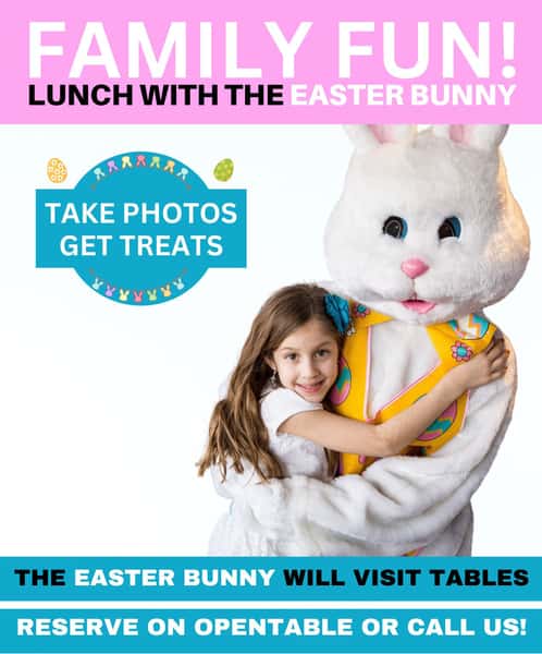 lunch with the easter bunny