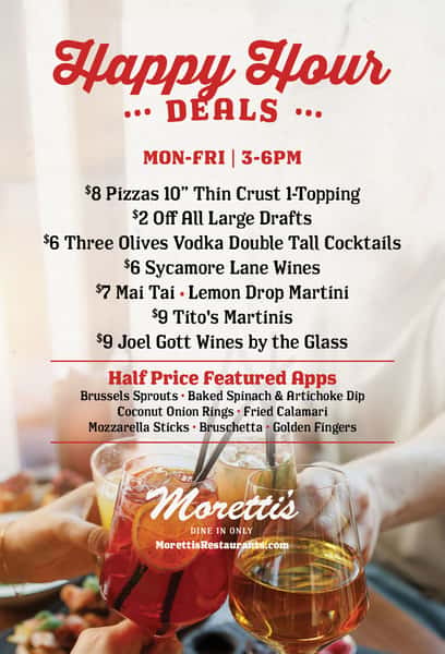Happy Hour at Moretti's