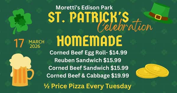 St Patricks Day at Morettis in Edison Park