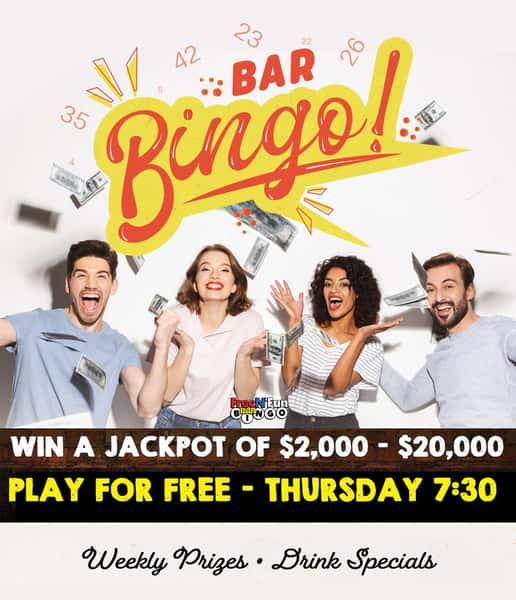 Bingo at Morettis in Bartlett - Thursdays